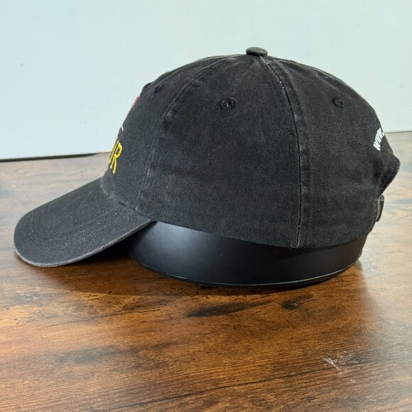 Saveur Food Magazine Logo Hat Baseball Cap Adjustable Strap-Back Black - Picture 4 of 4